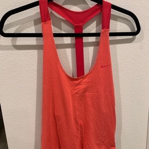 Nike Red Racerback Workout Tank Top Size S